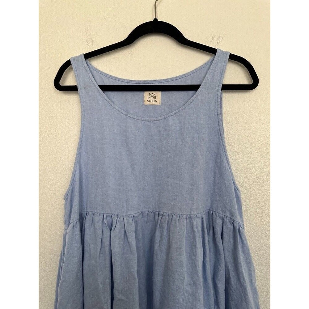 Light Blue Midi Dress - Picture 2 of 7